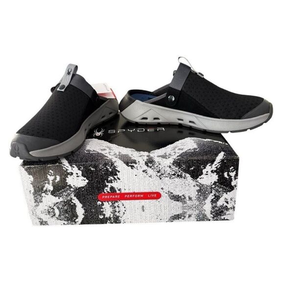 Spyder Ranger Water Shoes Black SP10323 Men’s Size 11 New In Box - Picture 1 of 14